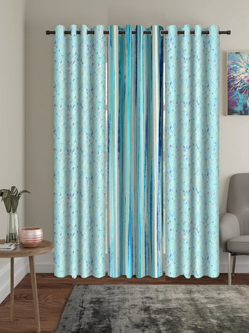 Marvel Foil Print Mix 'n' Match Curtains - pack of 3