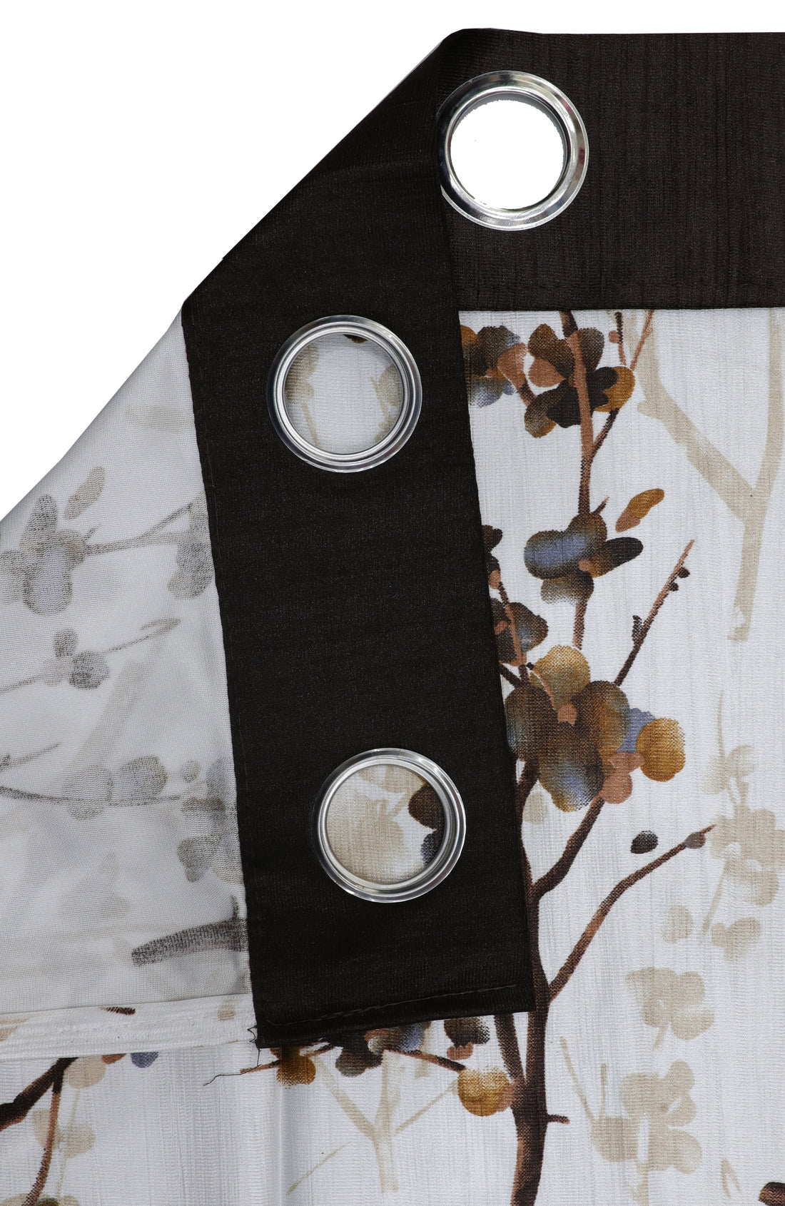 Vento Floral Printed Curtains - pack of 2