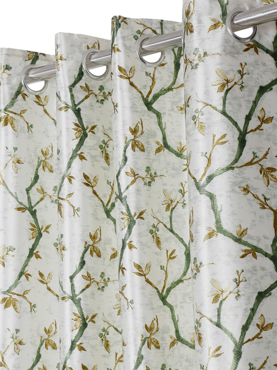 Flora Printed Room Darkening Curtains - pack of 2